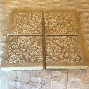 Wooden Wall Tile Mosaic